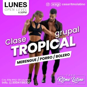 CLASES GRUPALES de merengue y porro en laureles medellin