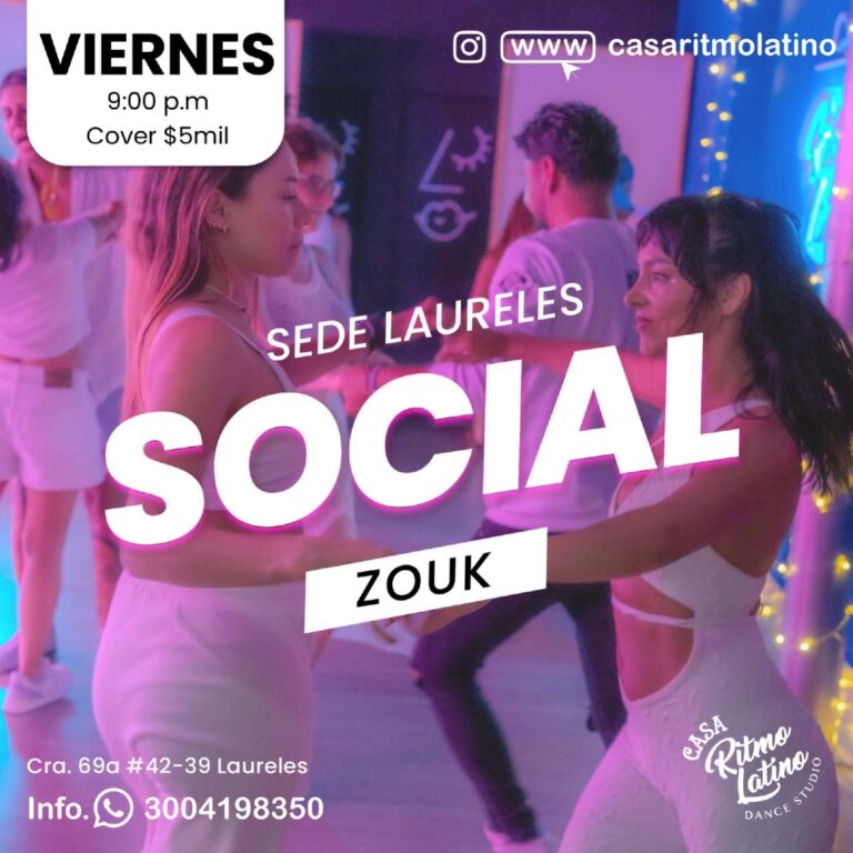 social de zouk en laureles medellin