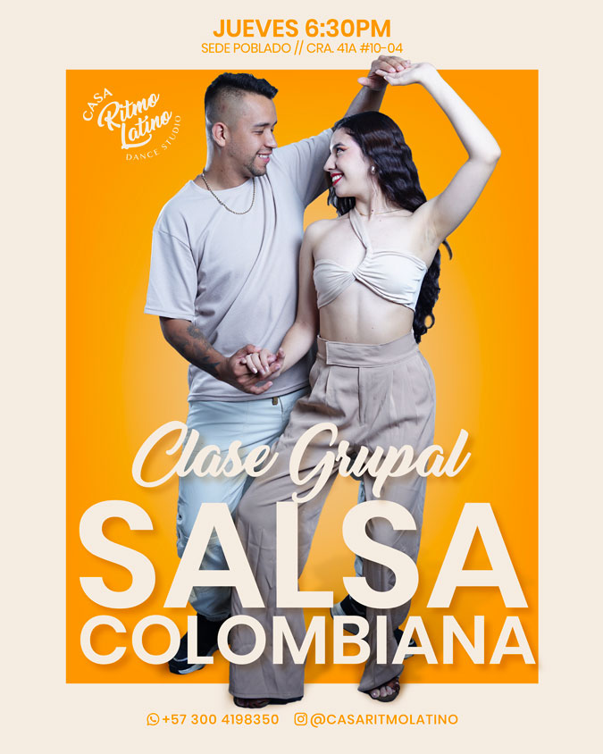Salsa & Bachata Classes in Medellín Salsa & Bachata Classes in Poblado