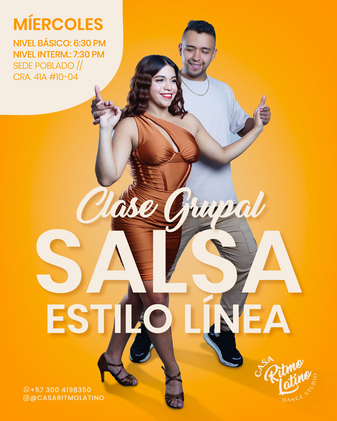 Salsa & Bachata Classes in Medellín Salsa & Bachata Classes in Poblado