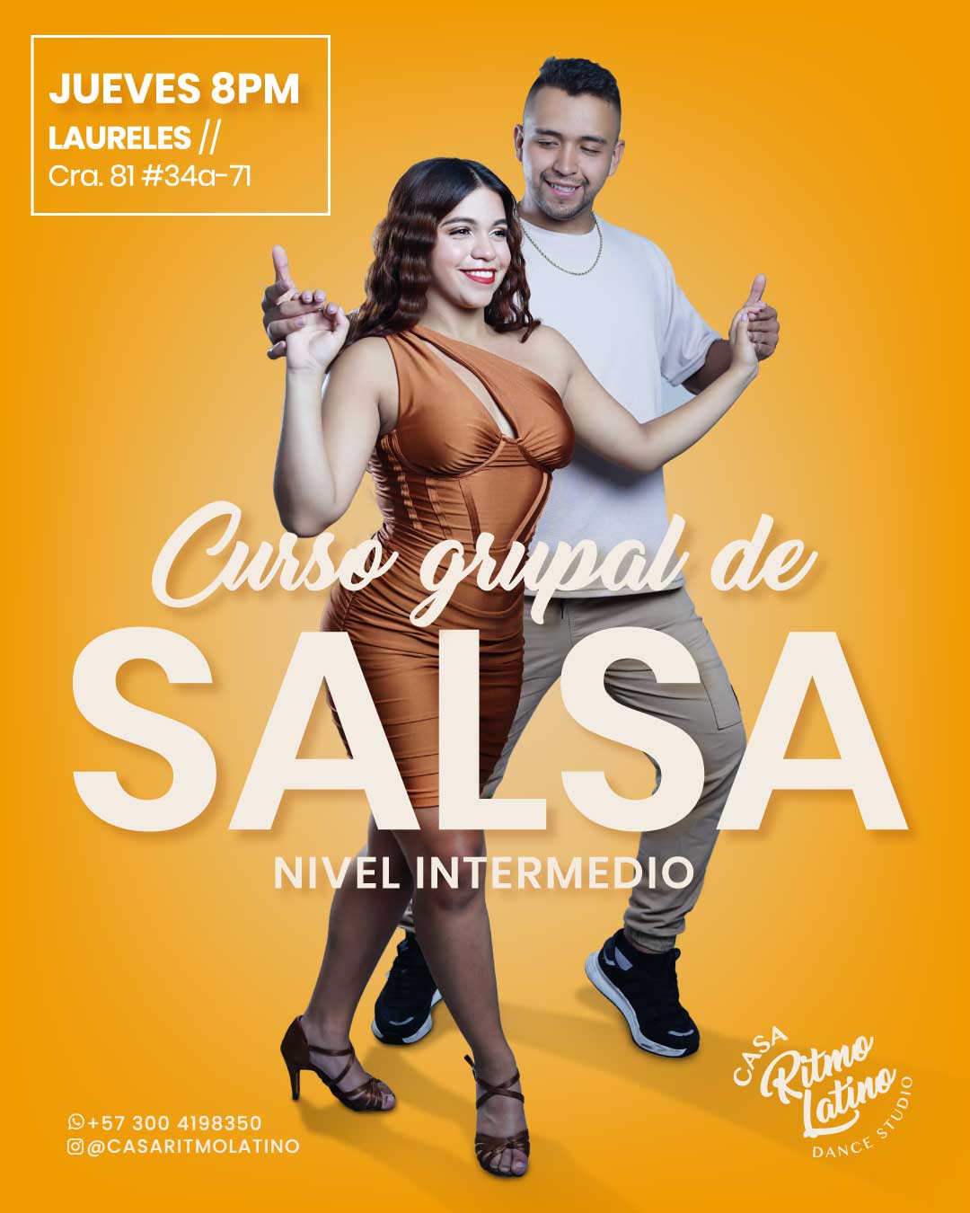 curso de salsa intermedio